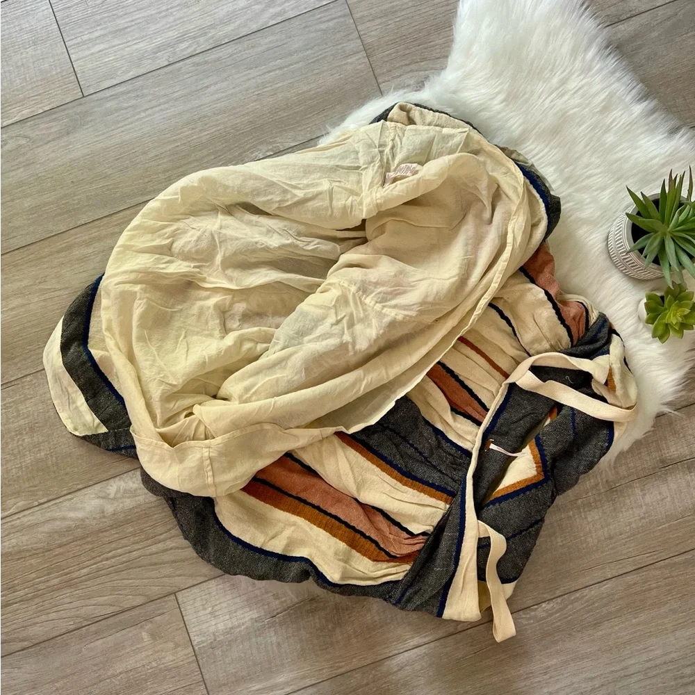 FREE PEOPLE | Striped Bloom Summer Strap Midi Sundress (L) - Picture 8 of 11